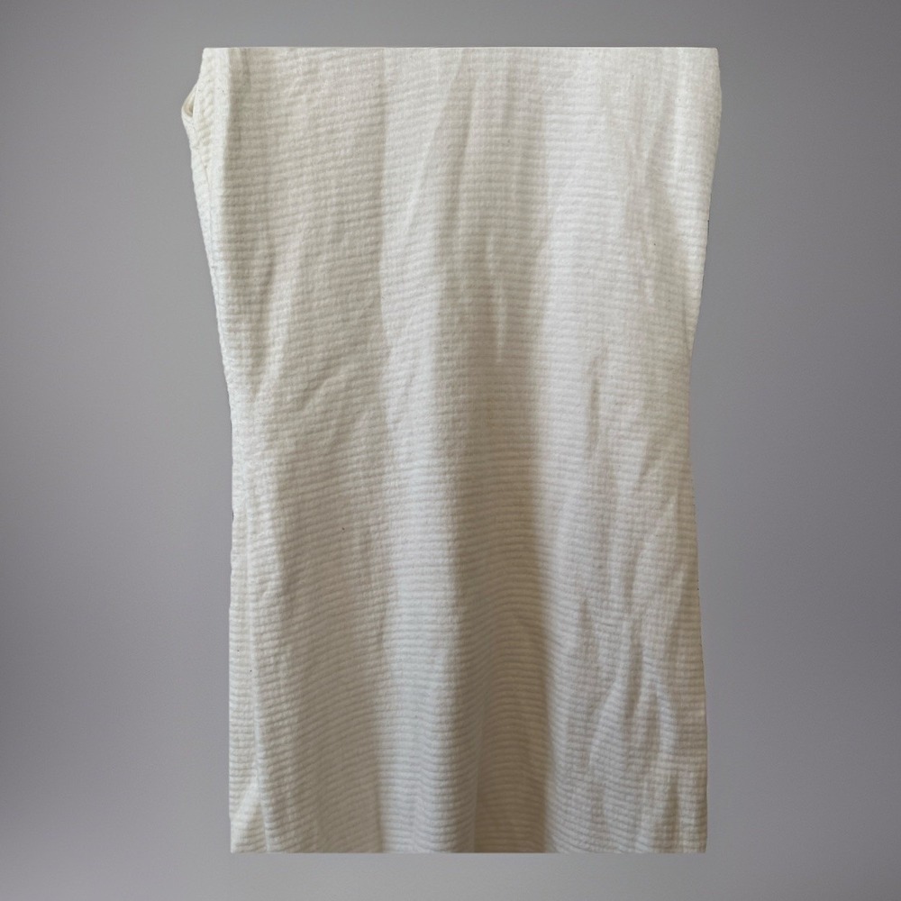 Alice + Olivia Cowl Neck Sweater Dress Women L Body Con Fitted Off White Long - Picture 3 of 10